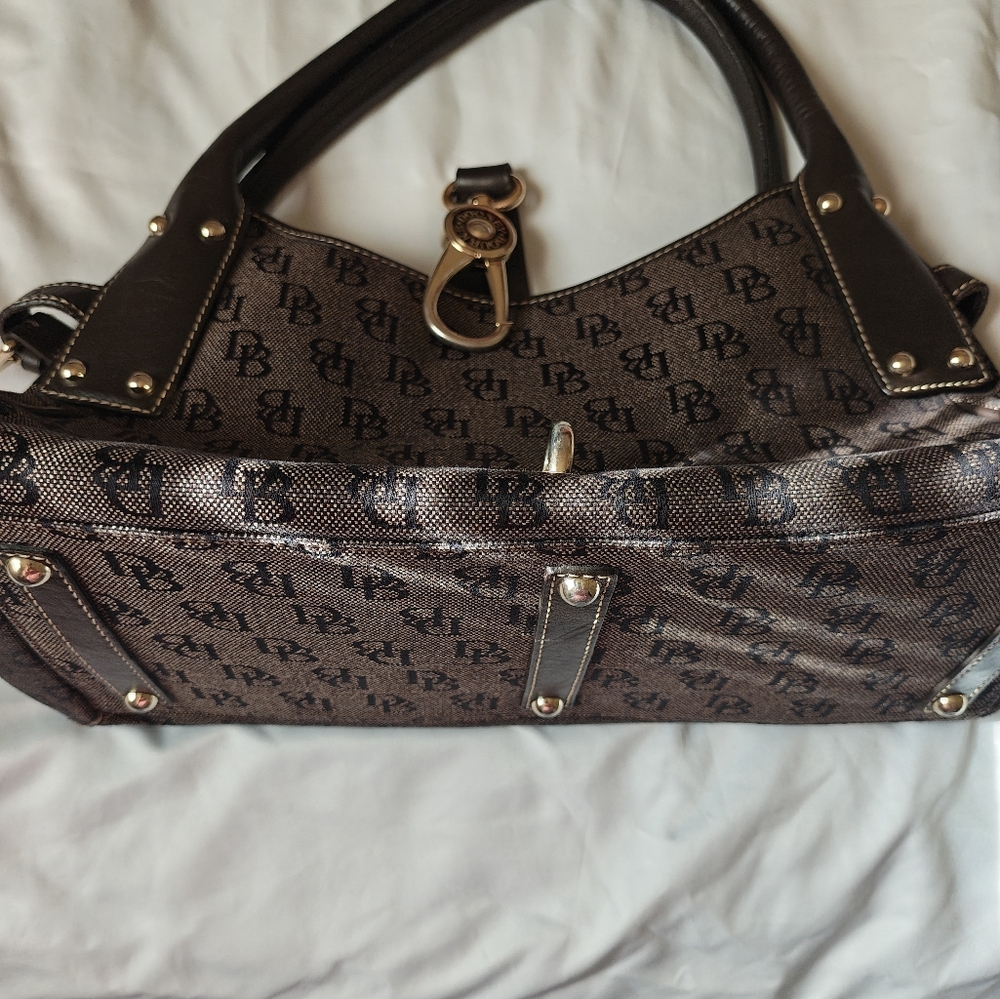 Brown Monogrammed Women's Bag